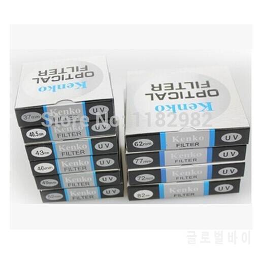 2PCS lens Filter Kenko UV Filter 37MM / 40.5MM/ 43MM /46MM / 49MM / 52MM/ 55mm / 58mm Free shipping + tracking number