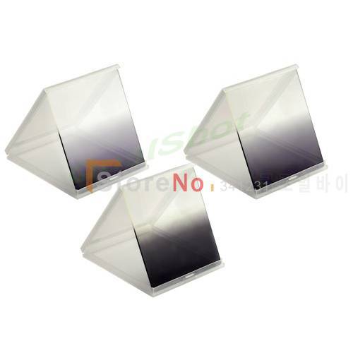 3pcs x ND Gradusal Grey filter set ND2 ND4 ND8 2,4,8 for Cokin P system With tracking number