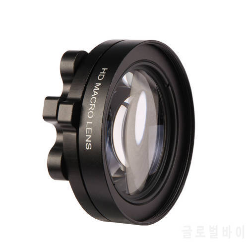 CAENBOO Action Camera Lens Filters Go Pro Hero 5 3 Close Up Circular Filter For GoPro Hero5 Macro Magnifier Adapter Ring Black