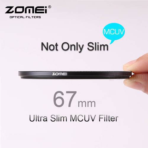 ZOMEI PRO Ultra Slim 67mm MCUV 16 Layer Multi Coated Optical Glass MC UV Filter for Canon Nikon Hoya Sony DSLR Camera Lens