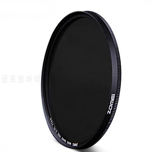 Zomei 49/52/55/58/62/67/72/77/82/86 Ultra Slim CPL Circular Polarizer Filter for Canon Nikon Sony Pentax SLR Camera Lens