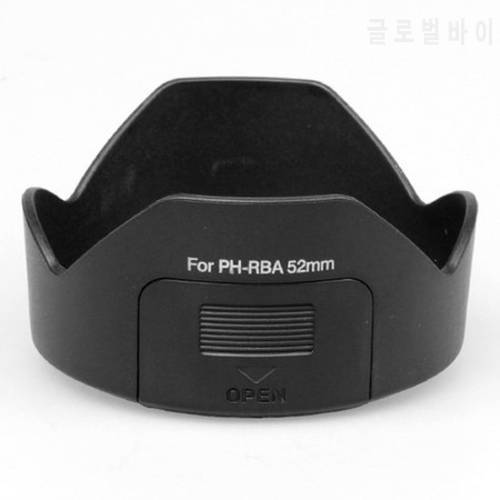 1pcs PH-RBA Camera Bayonet petal Lens Hood Reversible suit for pentax DA 18-55mm F3.5-5.6 AL(II) Lens SLR hood