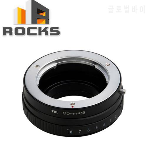 Tilt Lens Adapter Suit For Minolta MD Lens to Suit for Micro Four Thirds 4/3 Camera