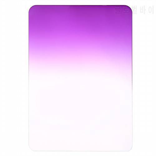 NEW hot Camera Filters Graduated Purple color Z Series 100*150mm camera Square Filter for Lee Cokin Z series Pro Holder