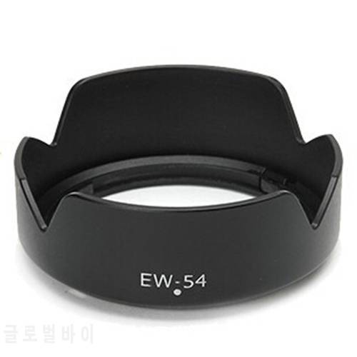 EW-54 EW54 Lens Hood For Canon EOS M EF-M 18-55mm F/3.5-5.6 IS STM 52mm flower camera Lens hood free shipping