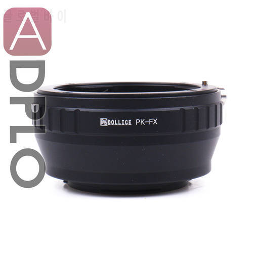 PK-FX All-metal Adapter Lens Adapter Suit For Pentax PK Lens to Fujifilm X Mount Camera X-T1IR X-A2 X-T1 X-A1 X-E2 X-M1 X-E1