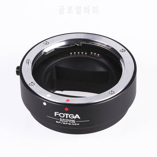FOTGA Electronic AF Auto Focus Lens Adapter for EF EF-S to Sony E NEX A7 A7R Full Frame