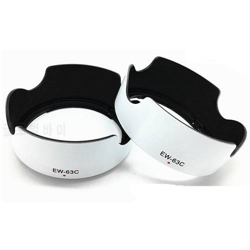 NEW White EW-63C ew63c camera lens hood accessories 58mm for Canon 700D 760D EF-S 18-55mm f/3.5-5.6 IS STM good quality Foleto