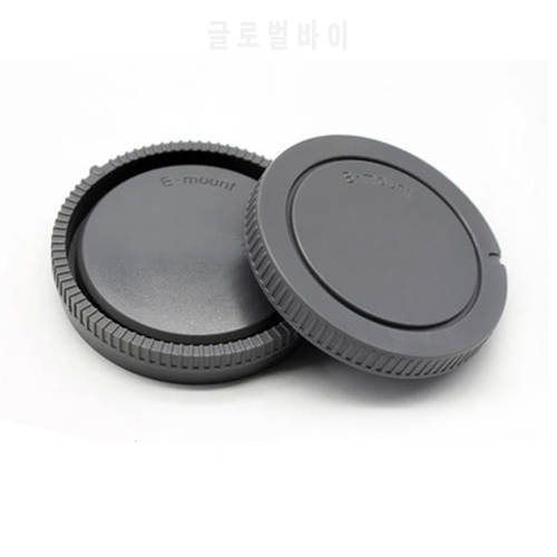 1pairs camera Body cap + Rear Lens Cap for sony NEX NEX-3 E-mount