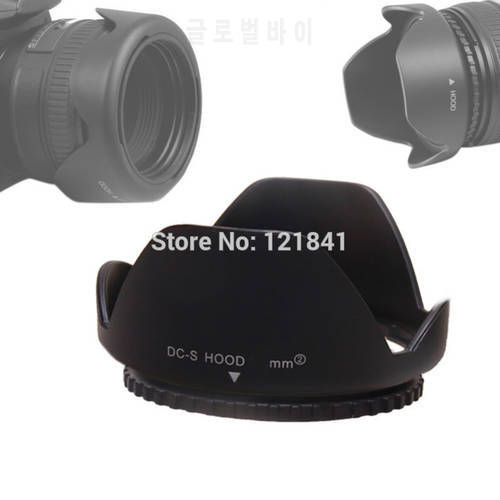 High Quality 52MM Reversible Petal Flower Lens Hood for Nikon D7000 D5200 D5100 D3200 D3100