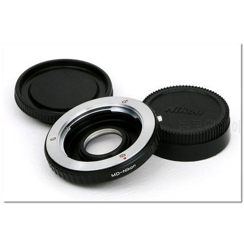 Minolta MD MC Mount Lens Adapter Optical Glass Infinity Focus for Nikon D3100 D3200 D5200 D5300 D7100 D7200 D800 D90 DSLR