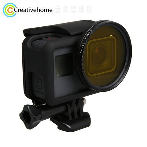 For GoPro HERO5 Professional 52mm Filter CPL Lens Cap UV Filter Star 8 Lens Cap for Go Pro Hero 5 Action Camera Accessories