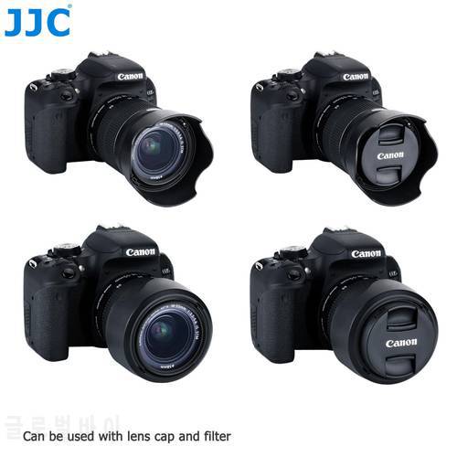 JJC EW-63C EW 63C Reversible Lens Hood Fit Canon EF-S 18-55mm f/3.5-5.6 (or f/4-5.6) IS STM Lens for Canon EOS 850D 800D 90D 80D