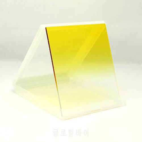 Gradual Yellow Filter Plexiglas for Cokin P series 83.5mm*95.3mm