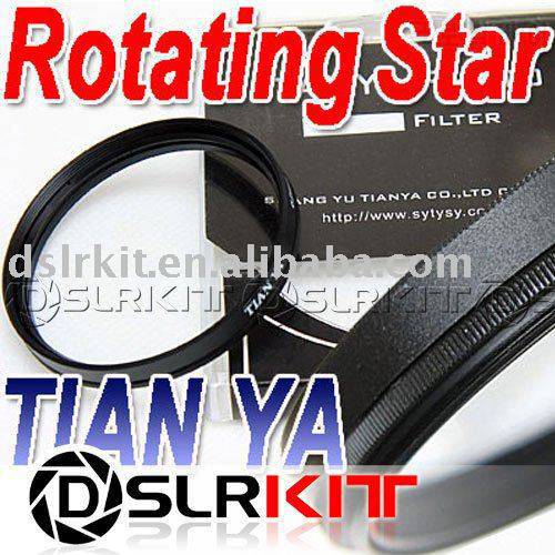 TIANYA 49mm Rotating Star Filter eight 8 Point 8PT