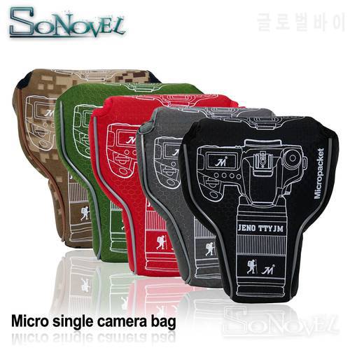 Waterproof Mirrorless System Camera Bag case for Canon EOS R M100 M50 M10 M6 M5 M3 M2 M1 For Nikon Z7 Z6 AW1 J5 Mirrorless Camer