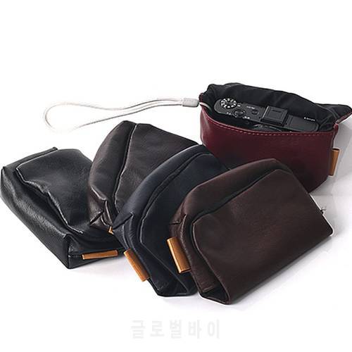 Camera case bag for SONY RX100M6 RX100IV V III II RX100M5 M4 M3 M2 WX500 WX700 HX50 HX60 HX90 HX99 ZV1 protective cover pouch