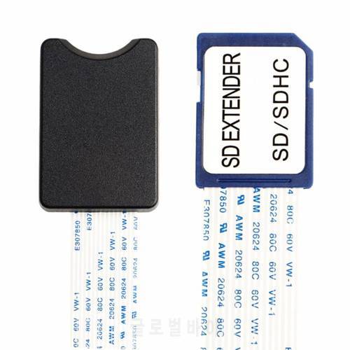 New SD SDHC SDXC Card SD Male To Female SD Flexible Card Extension Adapter Cable Extender for GPS Car DVR Camera 25/48/62cm