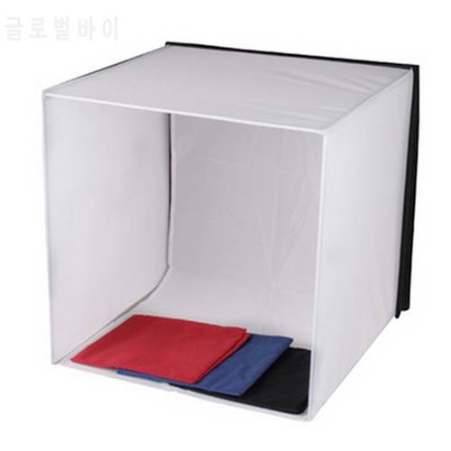 Godox 40x40cm Photo Studio softbox Shooting Tent Softbox Cube Box photo light tent+portable bag+ 4 Backdrops