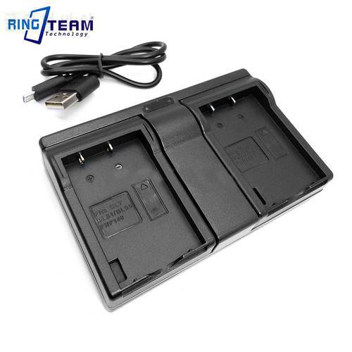 FNP140 NP-F140 Battery Dual USB Charger BC-140 BC140 for Fujiflim Digital Cameras FinePix S100FS S200EXR S205EXR ...