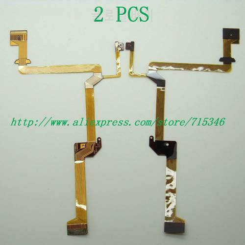 2PCS/ NEW LCD Flex Cable For Panasonic SDR- H250 H258 H280 H288 H20 H28 H29 Video Camera Repair Part