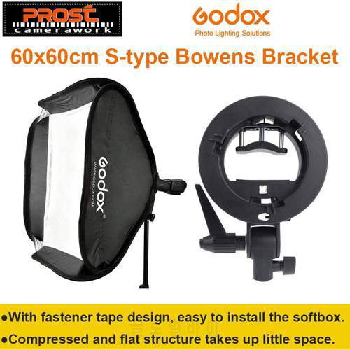 Godox Studio Photo Flash Softbox Light Kit 60 x 60cm / 24