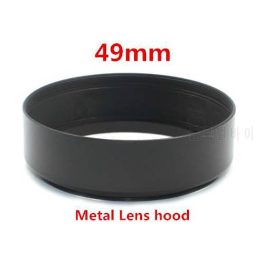 49mm Metal LENS HOOD for Canon Nikon all the camera 49mm lens