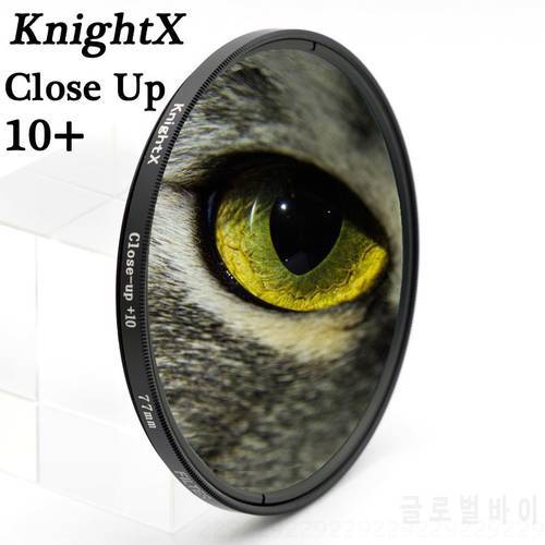 KnightX close up 10+ 52 55 58 67 77 mm UV CPL Filter For Sony Pentax Nikon Canon D5200 100D EOS 400D D5300 D3300 D5500 550D 500D