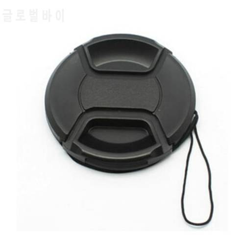 49 52 55 58 62 67 72 77 82 86mm center pinch Snap-on cap cover for canon nikon sony camera Lens without logo