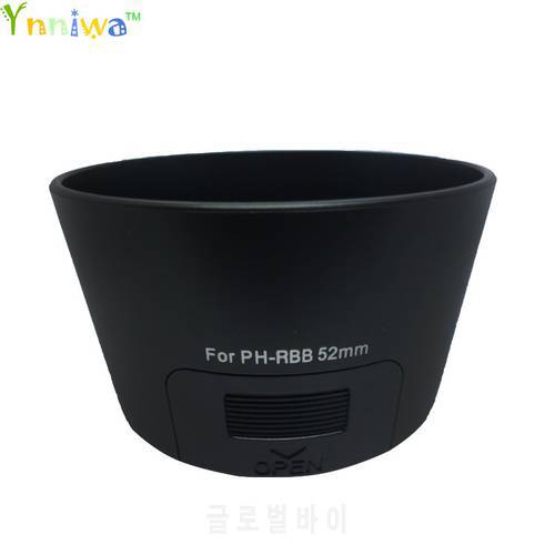 10pcs/lot For PH-RBB 52mm Camera Lens Hood for PENTAX boron Dal 50-200mm 52 mm PH RBB lens hood baynet lens protector