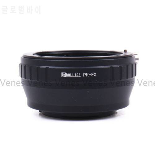 Venes PK-FX, Dollice Lens Adapter Suit For Pentax PK Lens to Suit for Fujifilm X Camera X-Pro2 X-E2S X-T10 X-T1IR X-A2 X-T1