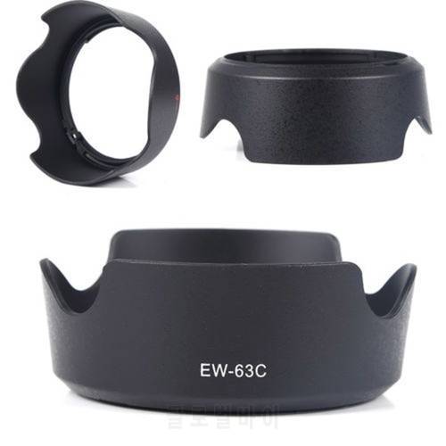 new camera Lens Hood 10pcs EW-63C EW63C for Canon EF-S 18-55mm f/3.5-5.6 IS STM free shipping