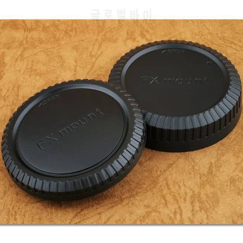 2 in 1 Body Caps + Rear Lens Cap Cover for Fujifim Fuji X series FX Mount X-Pro1 XPro1 XE1 XM1