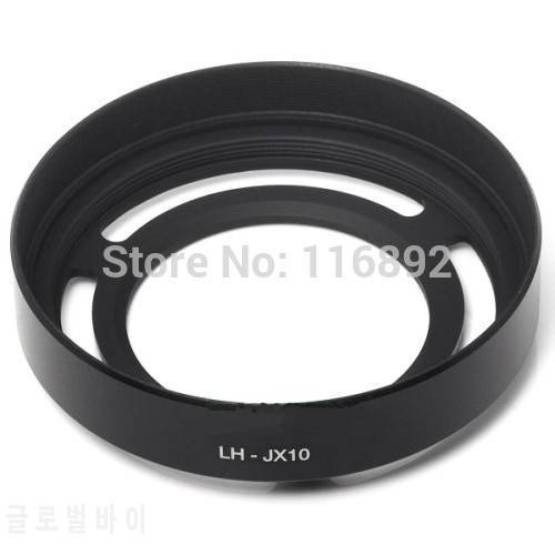 Black Metal Adapter Ring + Lens Hood for Fujifi&m X10 X20 X30 LH-X10 +tracking number