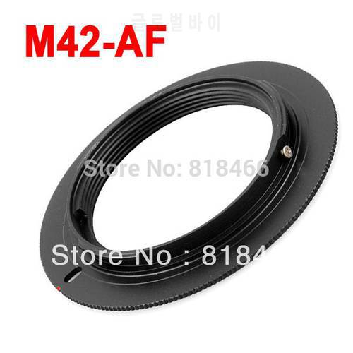 camera lens adapter ring M42-AF M42 Lens to for SONY AF Mount Adapter Ring for a77 a65 a55 a33 a390 a700 a580