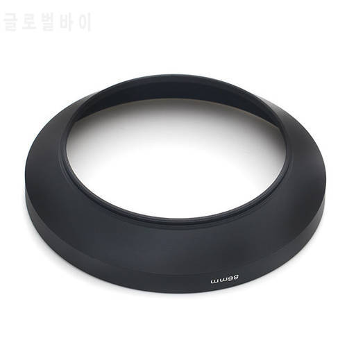 86mm Screw Mount Wide Angle Metal Lens Hood For Canon Nikon Sony Pentax Olympus