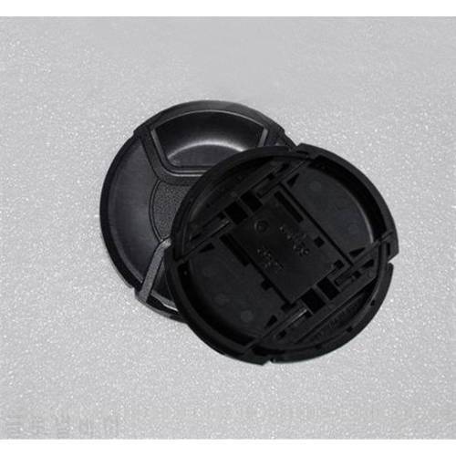 10pcs/lot 49 52 55 58 62 67 72 77 82mm center pinch Snap-on cap cover Logo for nikon/canon camera Lens Free ship with tracking