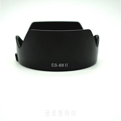 New ES68II ES-68II Camera Flower shape Lens Hood for Can&n-EOS EF 50mm f/1.8 STM 49mm lens protector