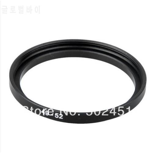 NEW 49mm-52mm BLACK Aluminum metal selling 49-52mm 49 to 52 49mm to 52mm Step Up Ring Filter Adapter HOT Wholesale