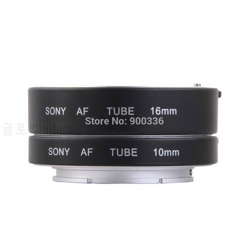 NEX Auto Focus AF Macro Extension Tube Adapter Suit for Sony NEX-5R NEX-3NNEX-5C A7 A7R NEX-5R NEX-7 Camera