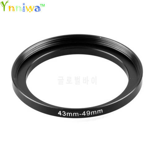43-49 mm Metal Step Up Rings Lens Adapter Filter Set