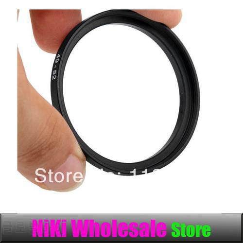 2pcs Lens Adapter Wholesale 49mm-52mm 49-52 mm Step Down Filter Ring Stepping Adapter & Free Shipping