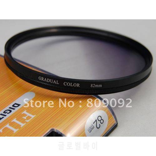 46/49/52/55/58/62/67/72/77/82mm Gradual Grey Color Effect Lens Filter Screw Mount For Nikon Cannon Sony DSLR SLR Camera Lens