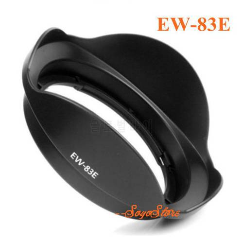 10pcs/lot Reversable EW-83E EW83E Lens Hood for Canon EF 16-35mm f/2.8 L USM 17-40mm EF-S 10-22mm with track number