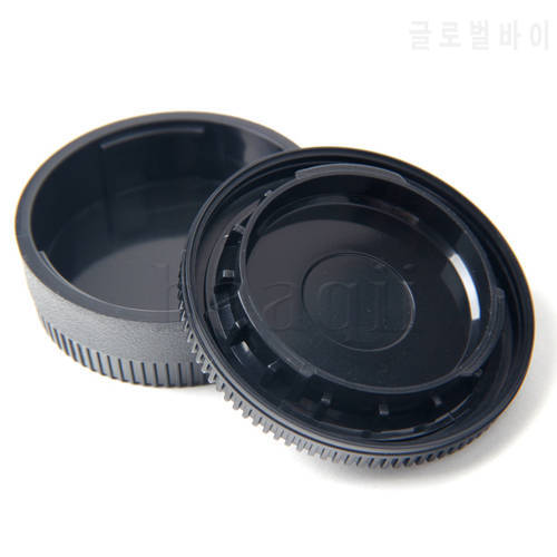 MLLSE Plastic Set Rear Lens and Camera body Cover cap for Nikon DSLR SLR DA123