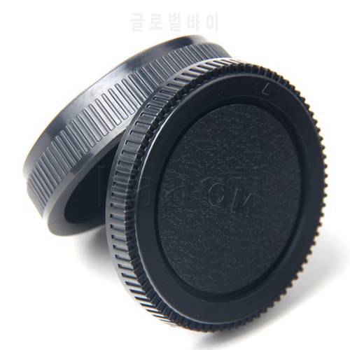 MLLSE Camera Body Cap + Rear Lens Cover For Olympus OM 4/3 E620 E520 E510 DA127