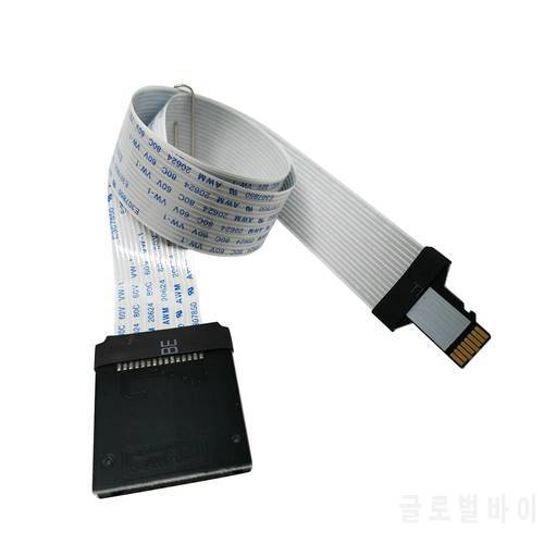 New TF / Micro SD TO SD Card Extension Cable Adapter Flexible Extender MicroSD To SD / SDHC / SDXC Card Extension Cable