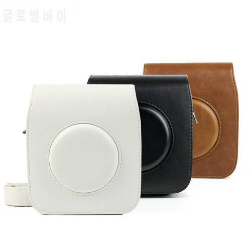 NEW PU Camera Bag Camera Case With Shoulder Strap Protective Case Pouch for Fujifilm Instax Square sq10 0901