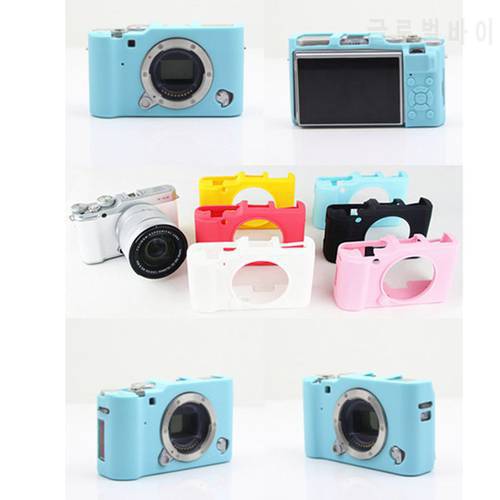 Soft Silicone Rubber Camera Protective Body Cover Case Skin Camera case bag For FujiFilm Fuji X-M1 X-A1 X-A2 XM1 XA1 XA2