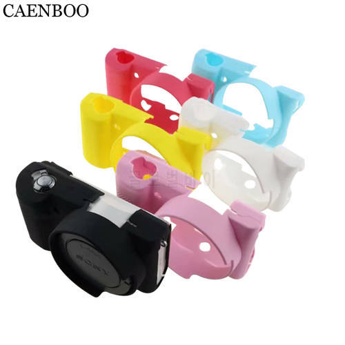 CAENBOO Camera Bags Cases Soft Flexible Silicone Cover For Sony Alpha A5100 A5000 ILCE-5100/5000 Protective Body Cover Housing